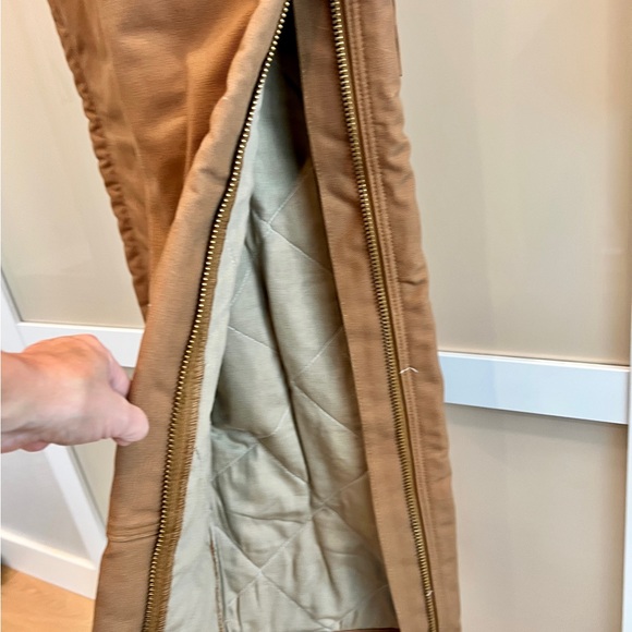 NWOT Carhartt Men’s Insulated FR  Overalls - Picture 5 of 8